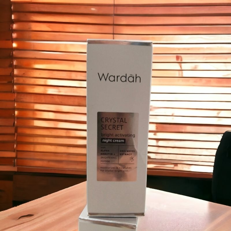 wardah crystal secret night cream