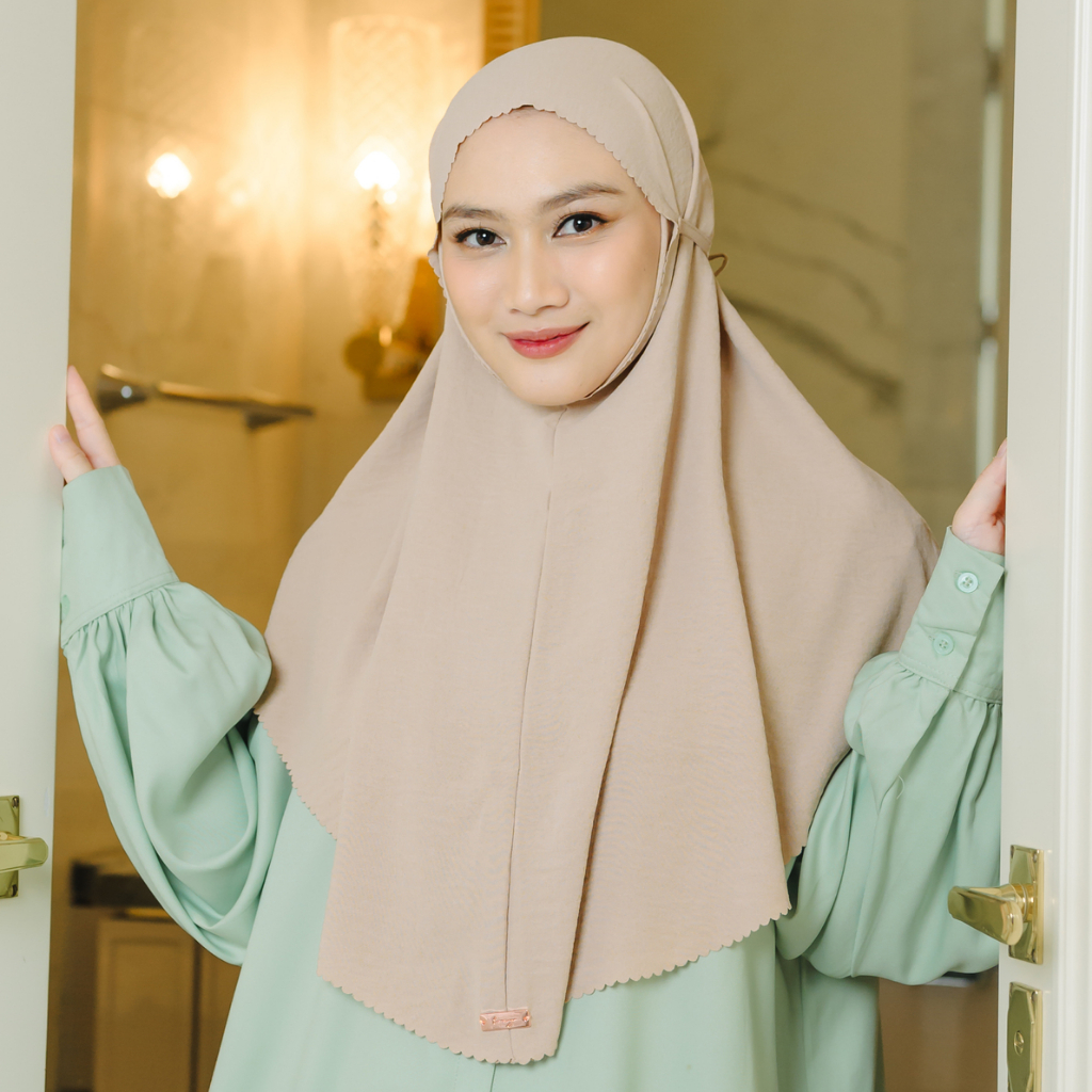 Lozy Hijab - Biyya Instan Lasercut (Bergo Crinkle)