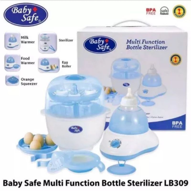 Baby Safe LB309 Multi Function Bottle Sterilizer