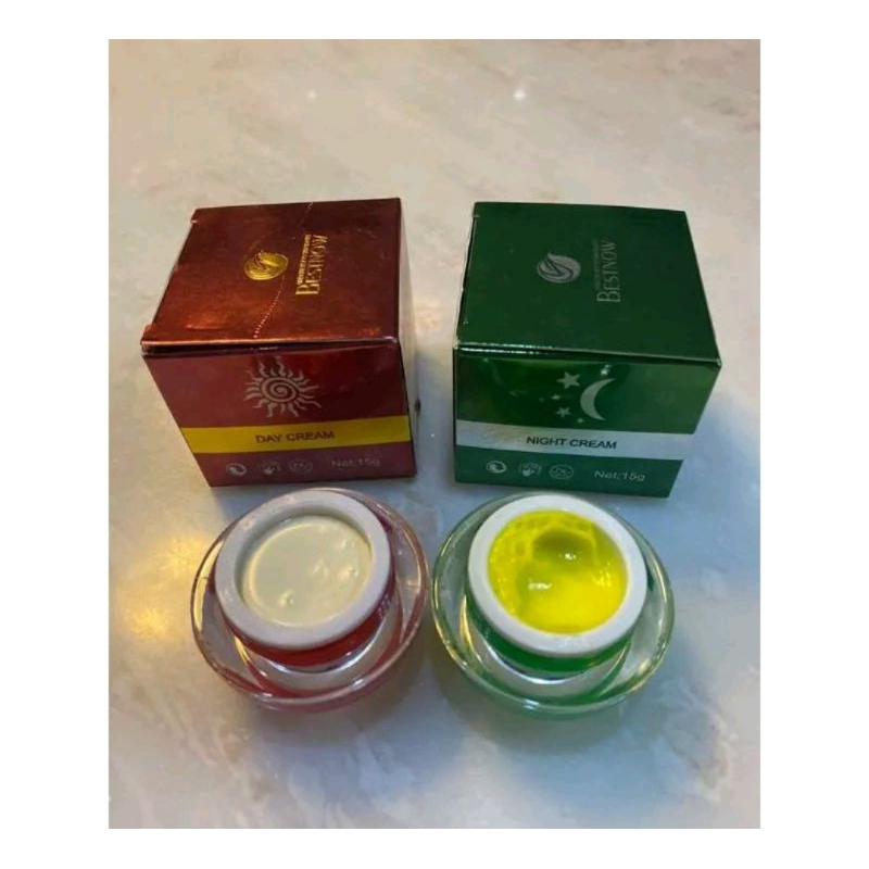 BESTNOW CREAM SIANG DAN MALAM ORIGINAL 100%