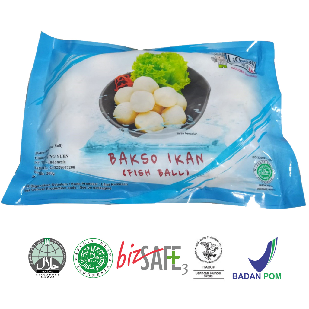 

BASO IKAN 500 GR ( LICHUAN ) | IKAN | BAKSO IMPORT | SURIMI | PRODUK IMPOR | FROZEN FOOD