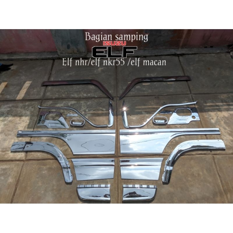 aksesoris truk bagian samping isuzu elf nhr elf nkr55 elf macan