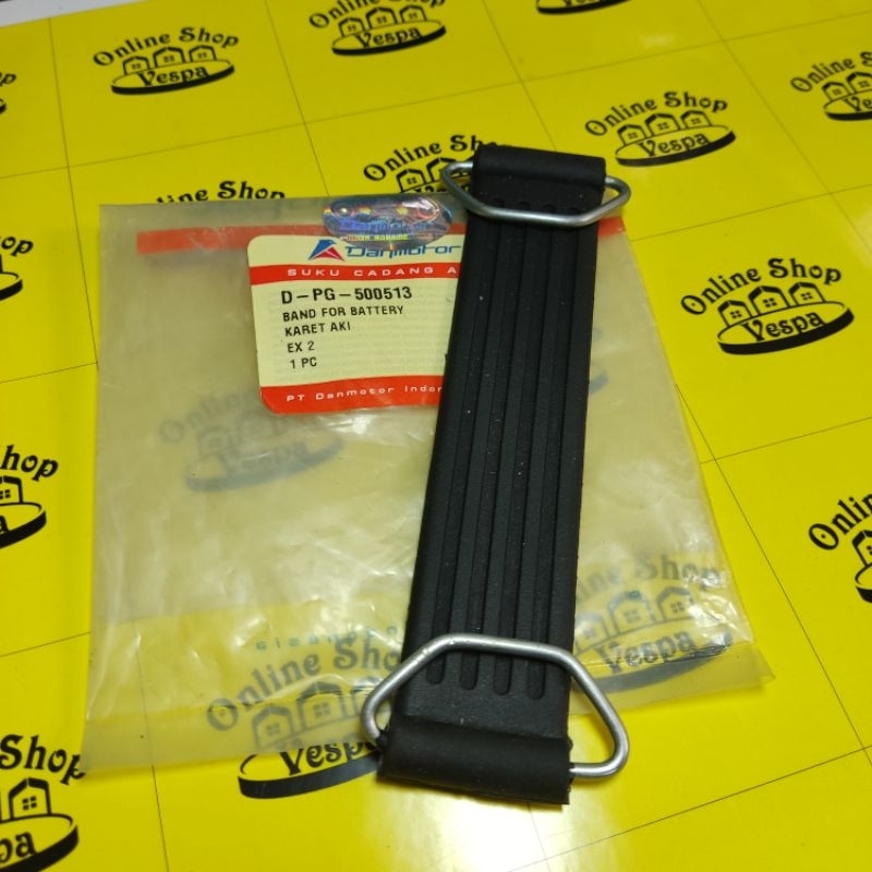 Karet Aki Vespa Exclusive / Karet Sabuk Aki Accu Vespa Exclusive Danmotor