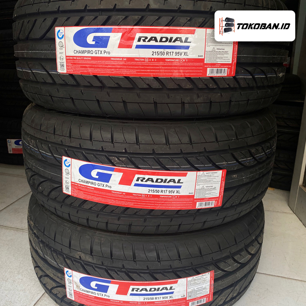 Ban Mobil GT Radial CHAMPIRO GTX PRO 215/50 R17