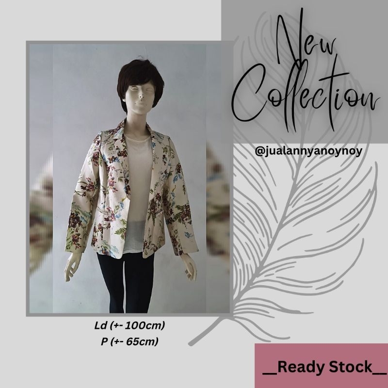 Blazer Bunga