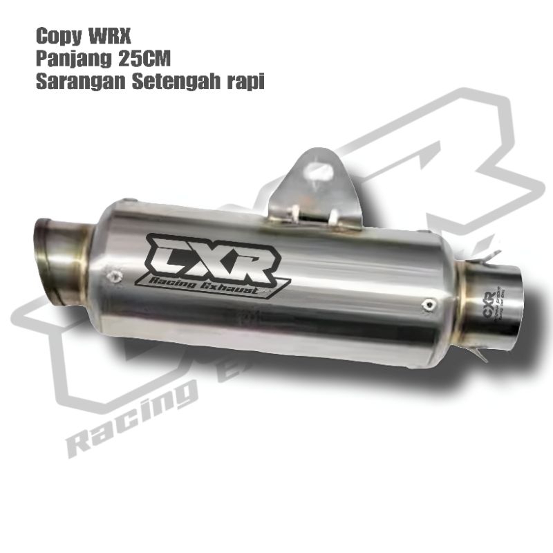 Silincer Knalpot racing original CXR type MX-4 mode wrx