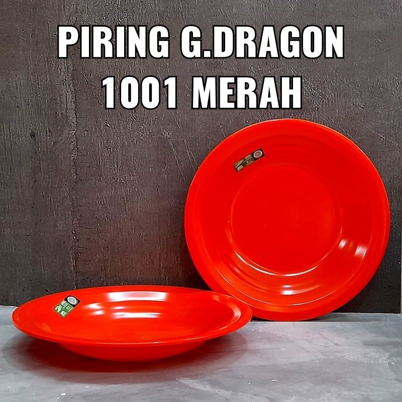 Piring golden dragon 1001