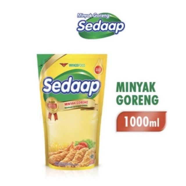 

MINYAK GORENG SEDAAP 1L