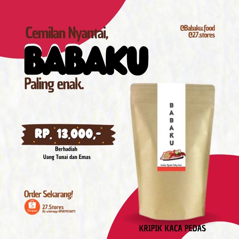 

Keripik Kaca BABAKU berhadiah