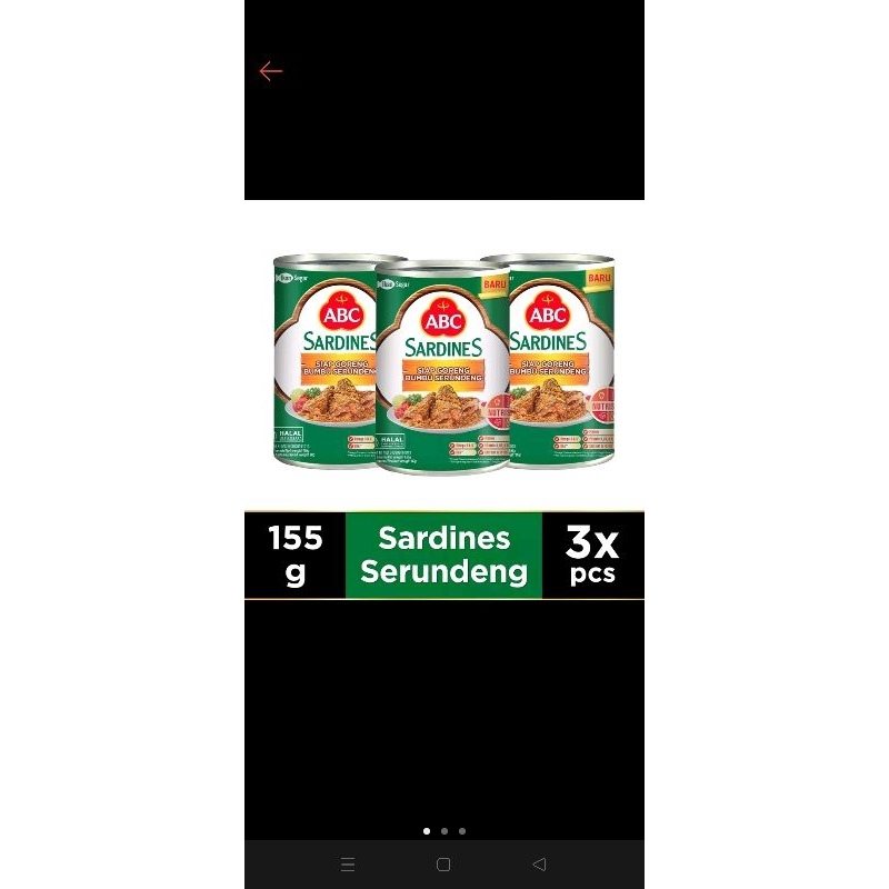

BARU,,SARDEN ABC GORENG PROMO BANDED TERMUAH ISI 3PCS