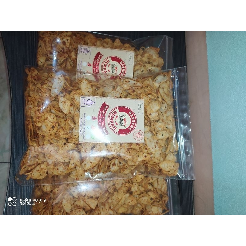 

BASRENG homemade 3sholih 500gram pedas daun jeruk