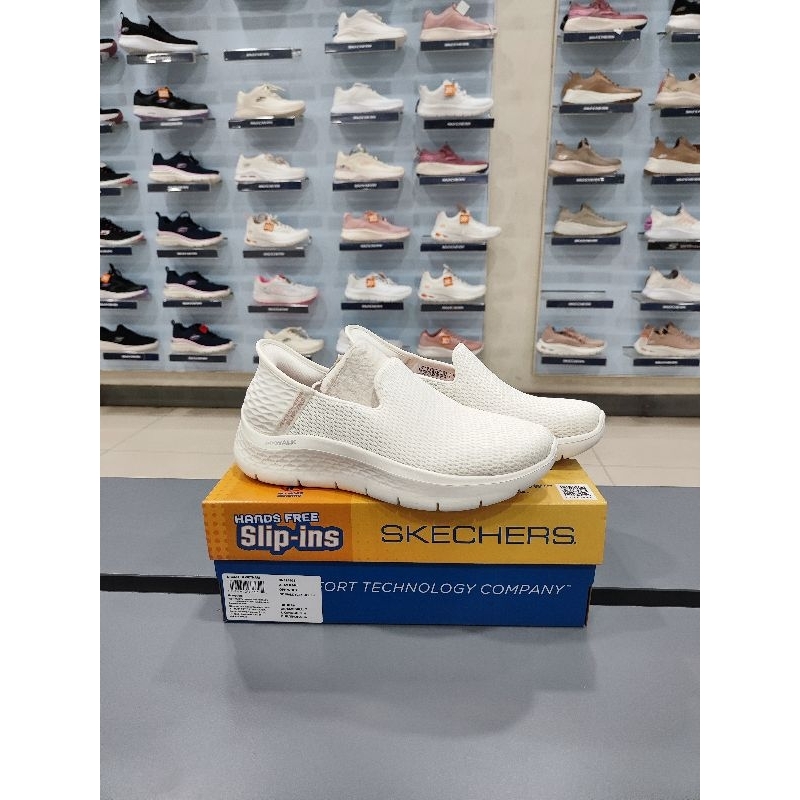 Skechers Go Walk Wanita Full Putih