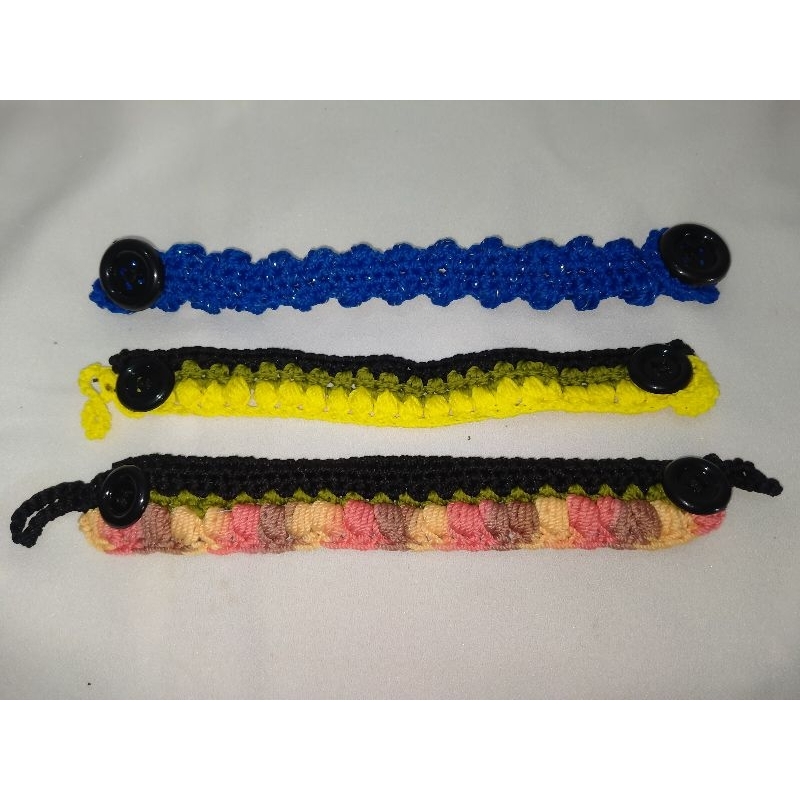 STRAP MASKER HIJAB RAJUT/KONEKTOR MASKER HIJAB RAJUT