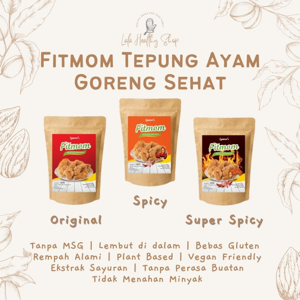 

Spencer's Fitmom - Tepung Bumbu Ayam Sehat MPASI Spencers