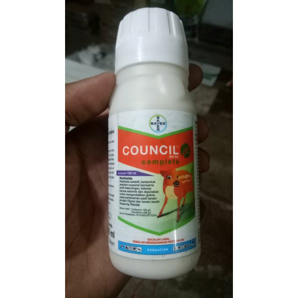 COUNCIL complete 100 ml herbisida untuk padi