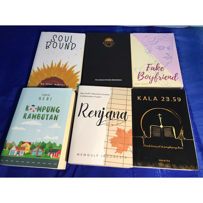 MewGulf Fanfiction/AU book (Horus Rising, Renjana, Fake Boyfriend, Soulbound, Kampung Rambutan, Kala