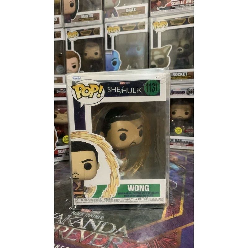 Funko Pop Marvel wong with ring