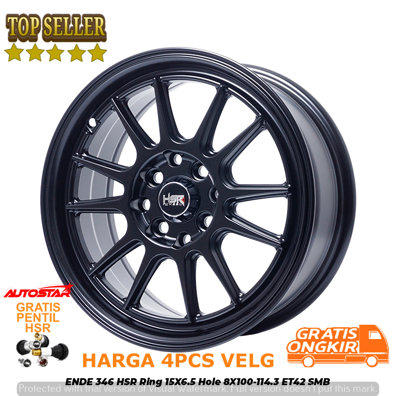 HOT SUPER SALE velg hsr ende R15 untuk mobil avanza xenia kijang phanter evalia confero jazz vtec ma