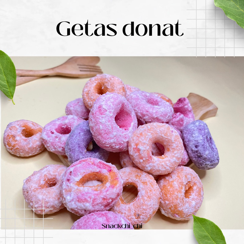 

Camilan kiloan / ecer grosir GETAS DONAT 150 gram