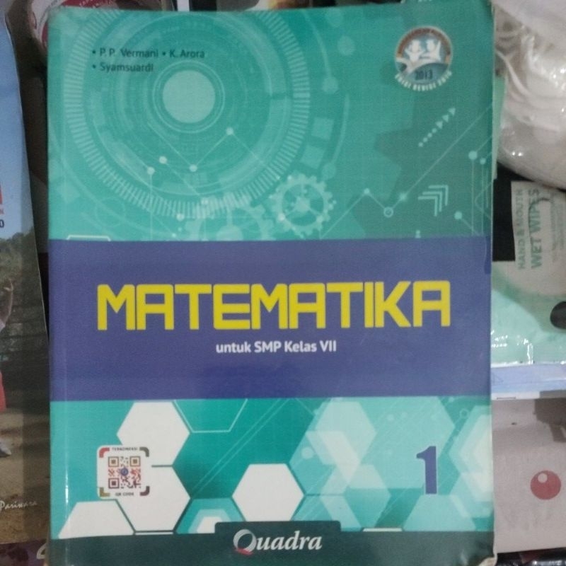 matematika Smp kelas 7 / VII Quadra