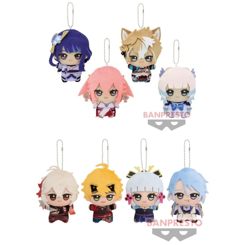 [OFFICIAL MERCH] Genshin Impact Chibigurumi Nui Plush Doll Boneka - Gorou Thoma