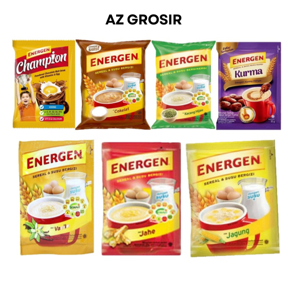 

Energen Sereal Sachet 1 Renteng isi 10pcs (All Variant)