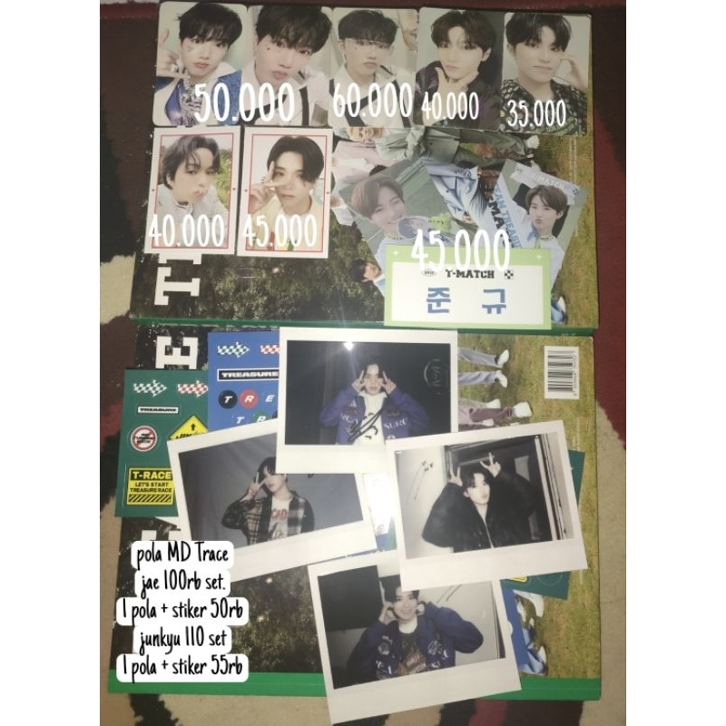 MD TRACE POLAROID TREASURE JUNKYU JAEHYUK
