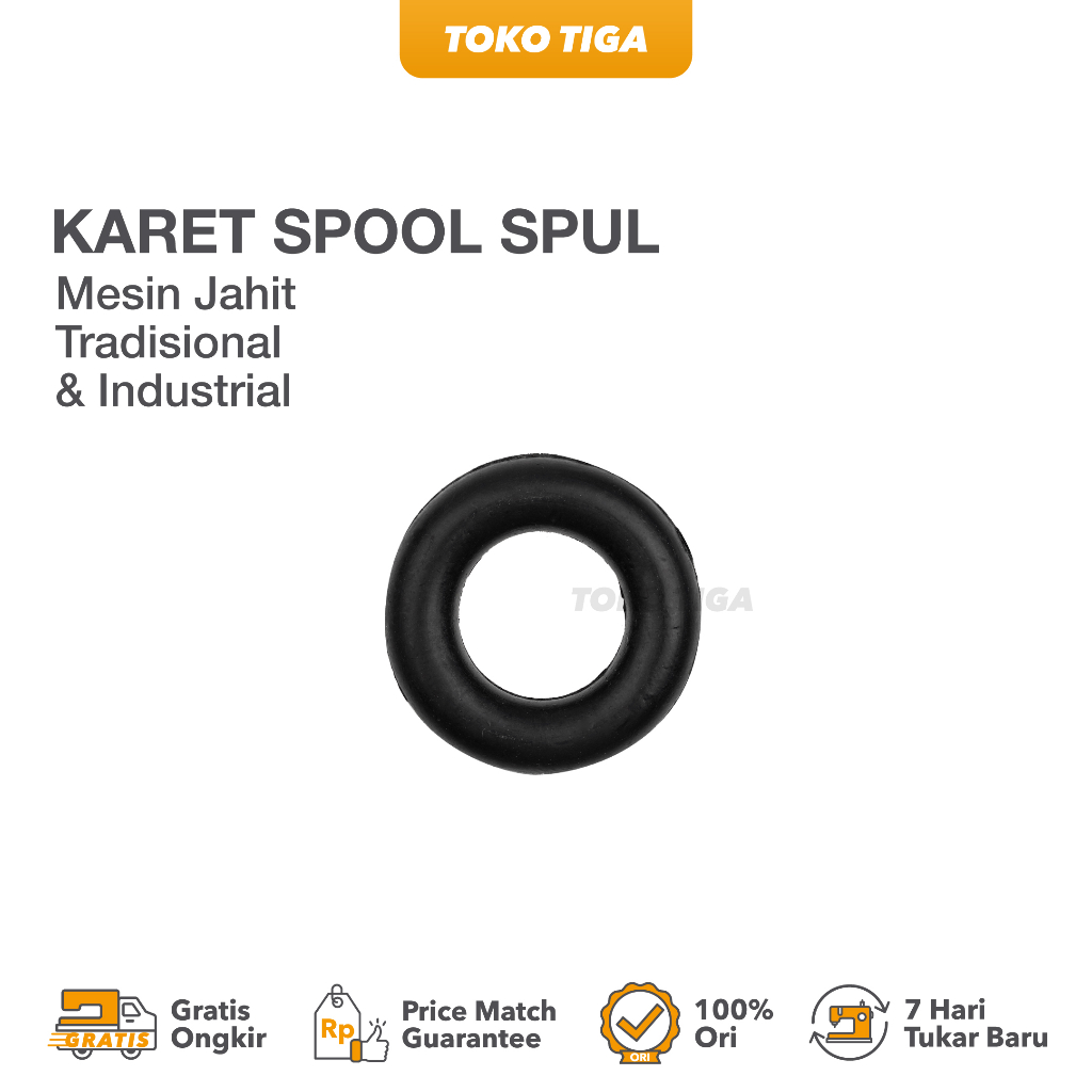 P/N 117 Karet Spool Spul Mesin Jahit Tradisional