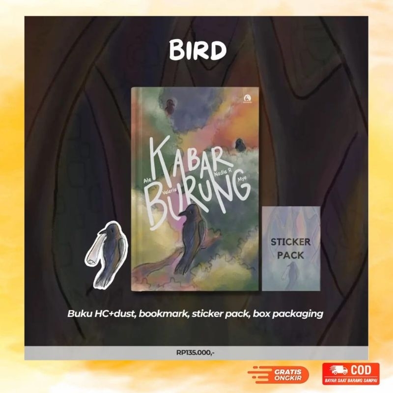 Novel Kabar Burung - Ale, Nadia, Valerie, Mye