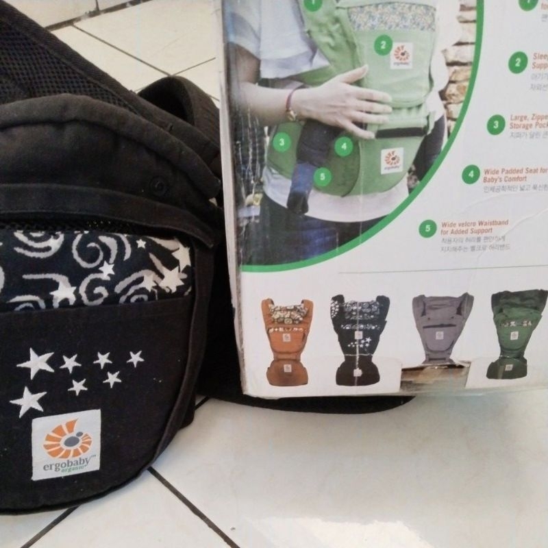 ERGO BABY HIP SEAT BABY CARRIER (preloved)