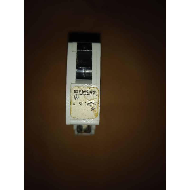Mcb Siemens 1 pas 1amper siemens