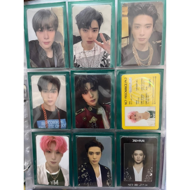 Jaehyun PC Photocard neozone the final round fire truck resonance sticker favorite