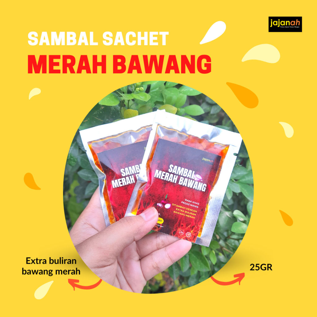 

SAMBAL MERAH BAWANG SACHET