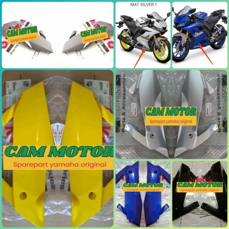 COVER UNDER SAYAP BAWAH MESIN KIRI&KANAN R15 V3 VVA ORIGINAL