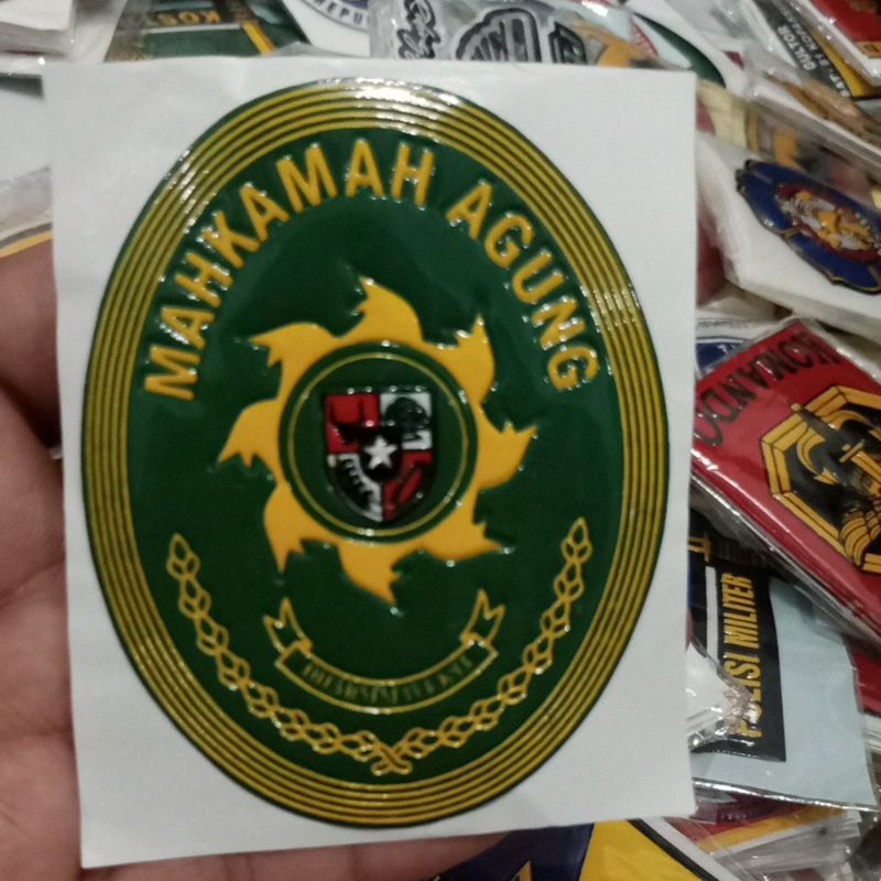 

STIKER EMBOS MAHKAMAH AGUNG /STIKER MA