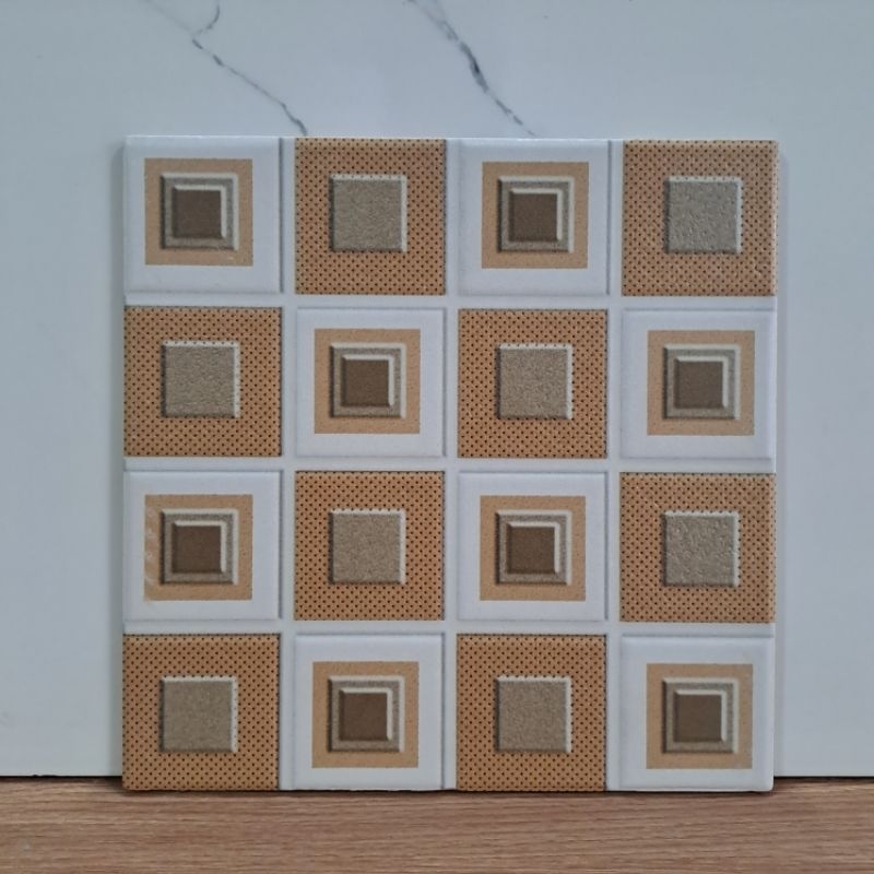 keramik lantai kamar mandi mulia 25x25 BOETIK BEIGE