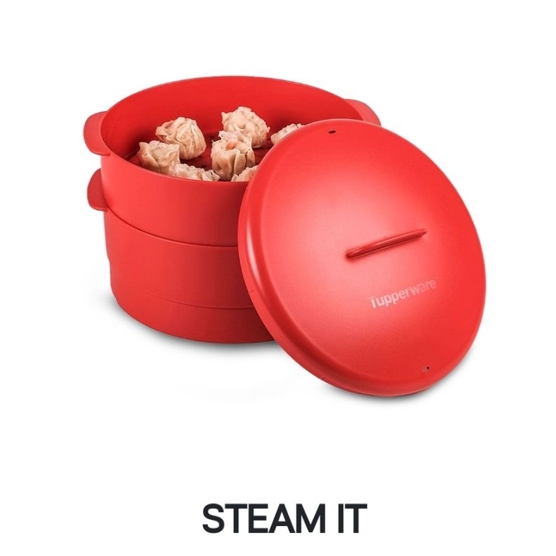TUPPERWARE KUKUSAN ALAT KUKUS MERAH
