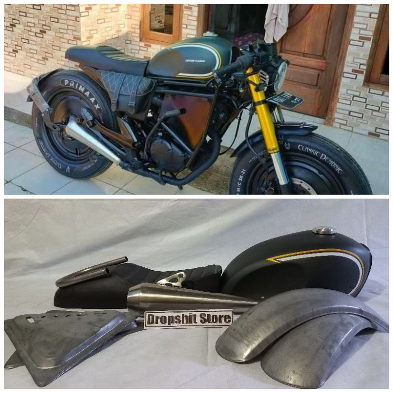 Paket Japstyle Hemat Paket motor custom japstyle triumph