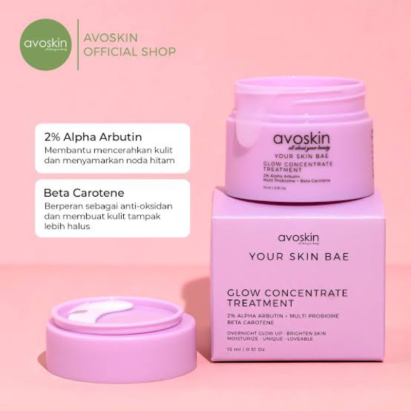 AVOSKIN YSB 2% Alpha Arbutin Glow Concentrate Treatment | 45 ml