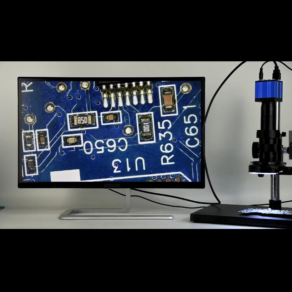 Kamera Mikroskop Industrial Digital 51MP 1080P 150X LED HAYEAR MIC-213