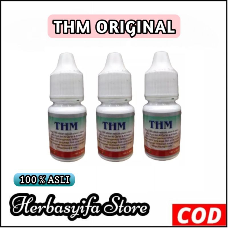 THM Tetes mata herbal thm- 12 ml original tetes hidung - telinga