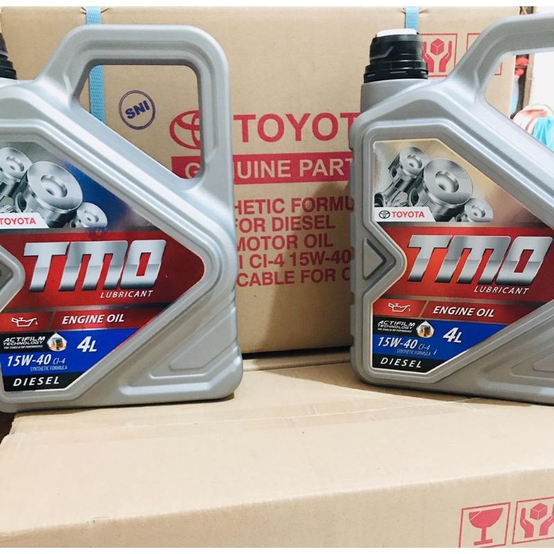 oli mesin toyota TMO 15W-40 diesel 4liter