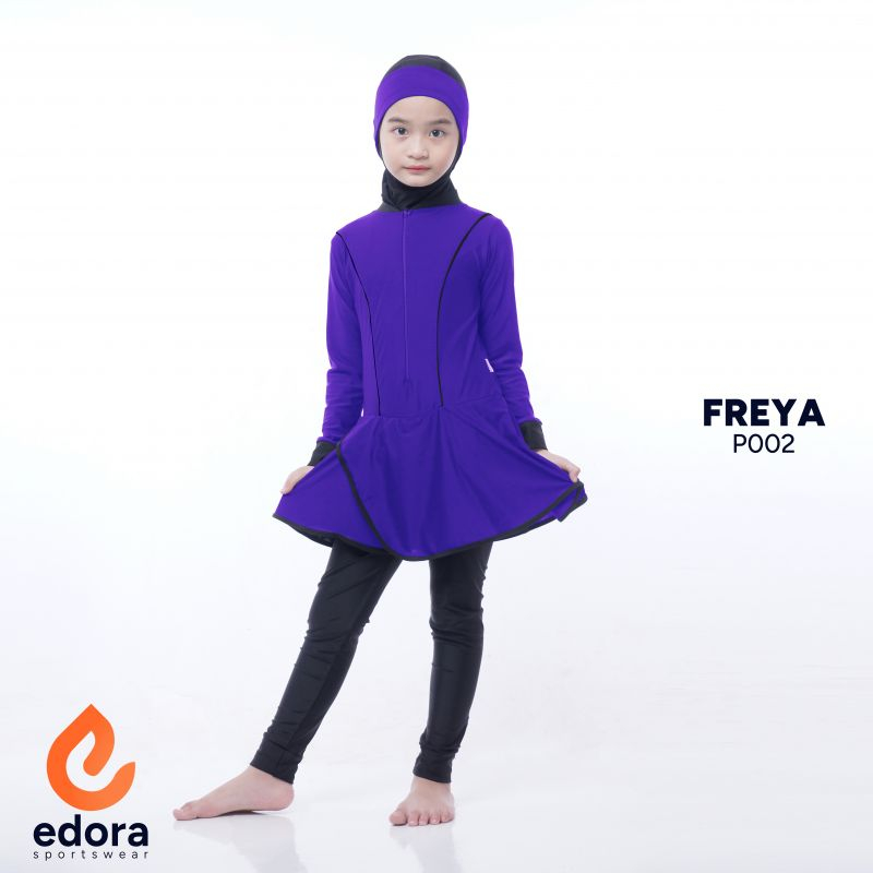 Baju Renang Muslimah Anak SD Edora Freya