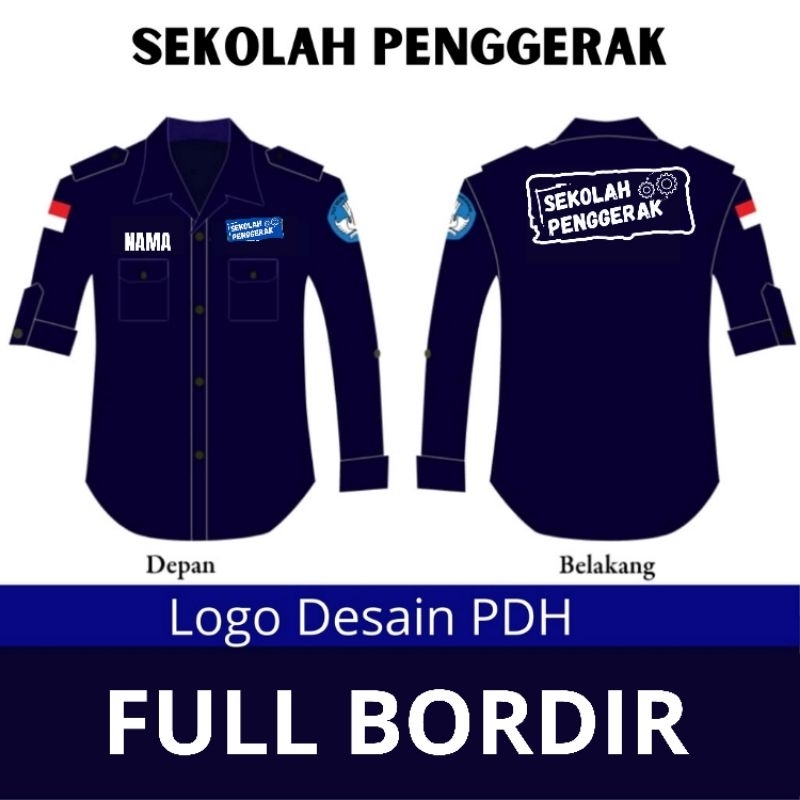 Seragam sekolah penggerak baju sekolah penggerak pdh sekolah Penggerak baju kerja sekolah penggerak 