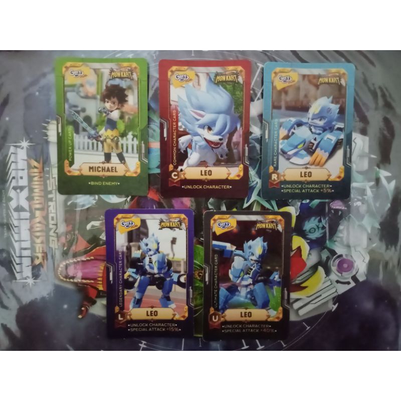 Kartu Gery Pasta Monkart Michael Set