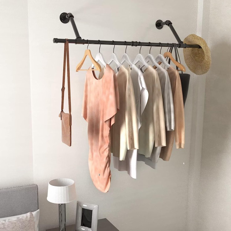 Gantungan baju/gantungan industrial/gantungan hanger/lemari dinding