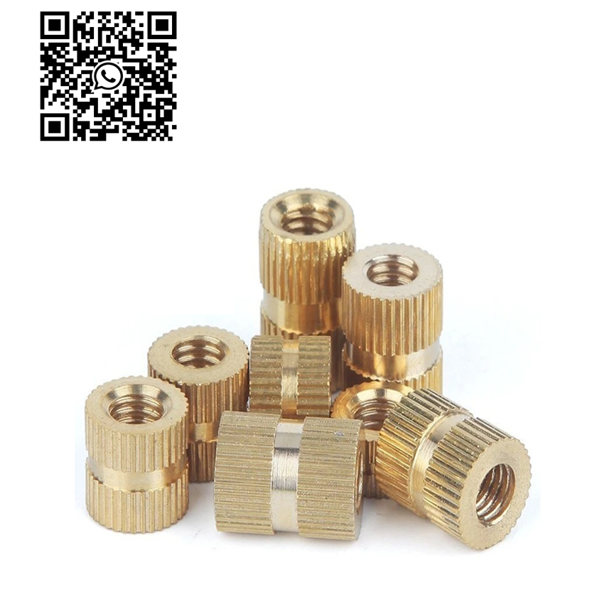 Bras Insert Nut Injection Molding Kuningan M3