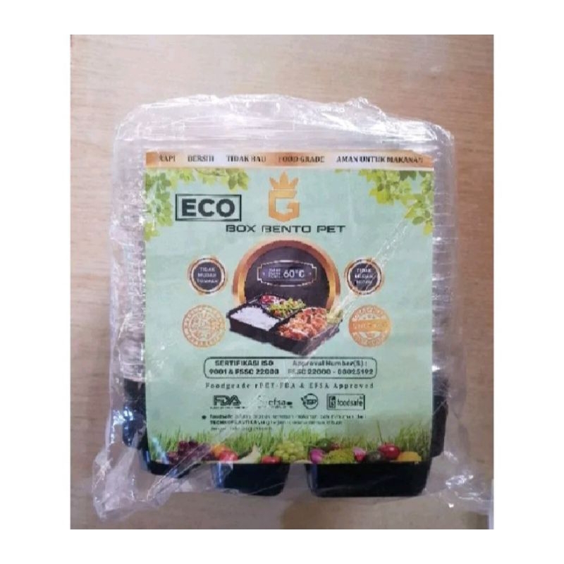 Mika Bento Sekat 4 / Kotak Nasi Bento / Tray Bento Ultah Isi 50set