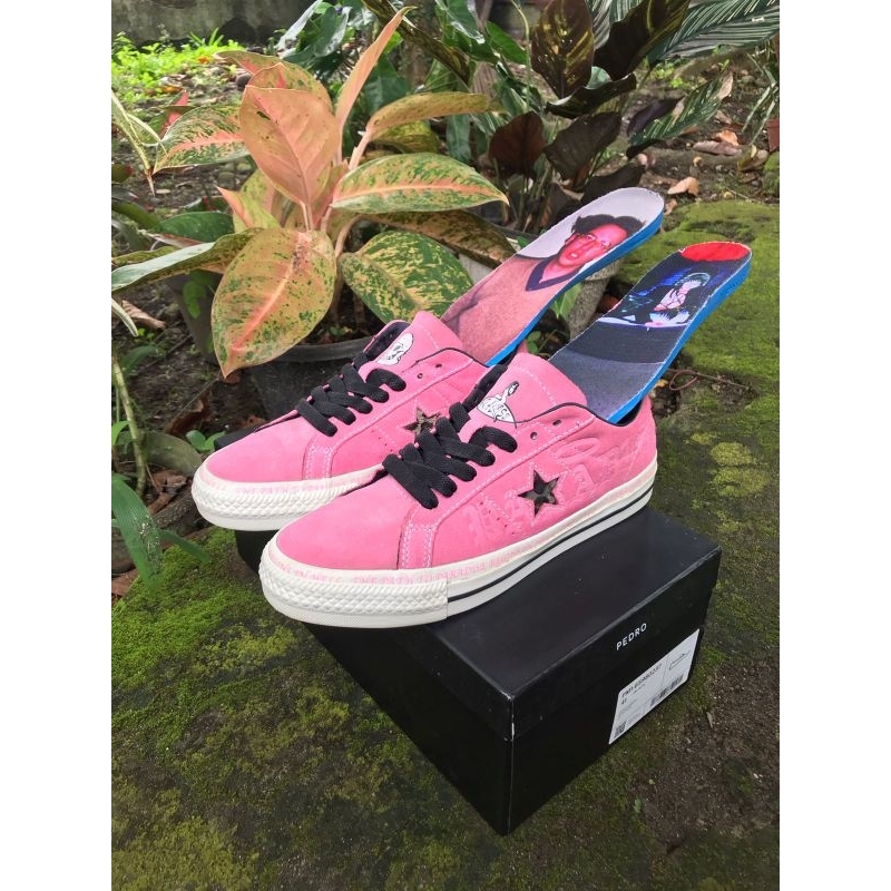 Converse One Star Sean Pablo pink