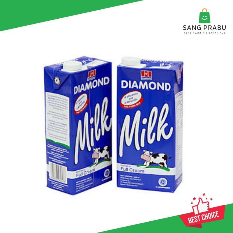 

Susu UHT Diamond Full Cream 1 Liter